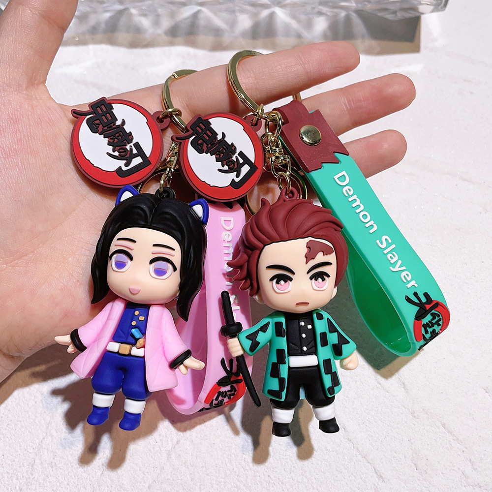 Car Accessories Xmas - Breloczek Halloween Demon Slayer Anime Postacie
