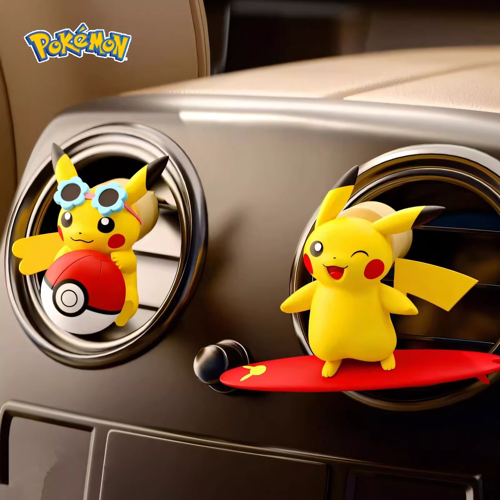 Car Fragrance Diffuser - Anime Pokemon Pikachu Figurka Akcji Zapach