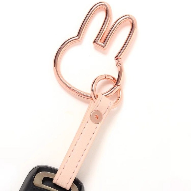 Car Accessories Xmas - Brelok do kluczy Miffy Kawaii Cartoon
