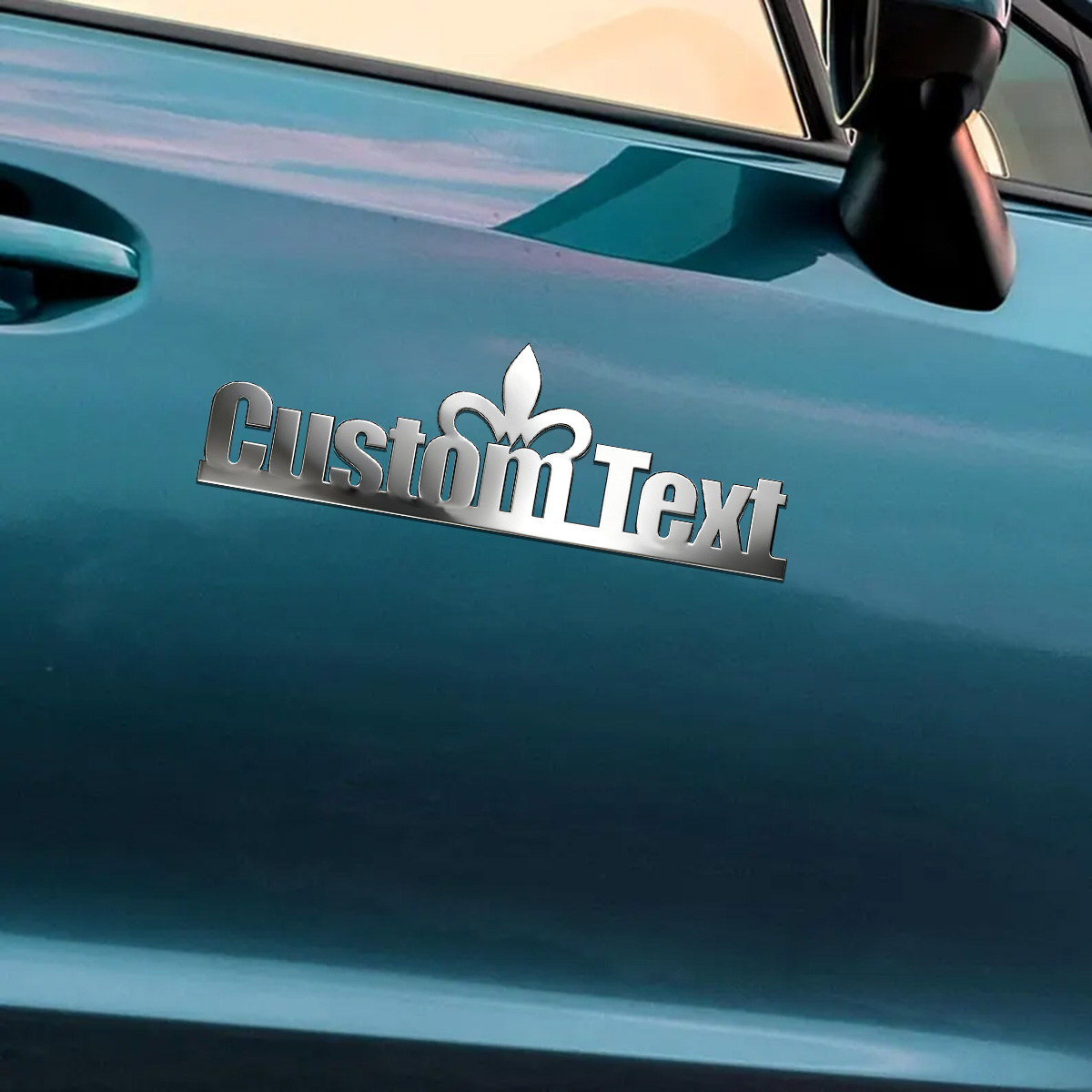 Car Accessories Logo - Klasyczne Naklejki na Karoserię Samochodu z