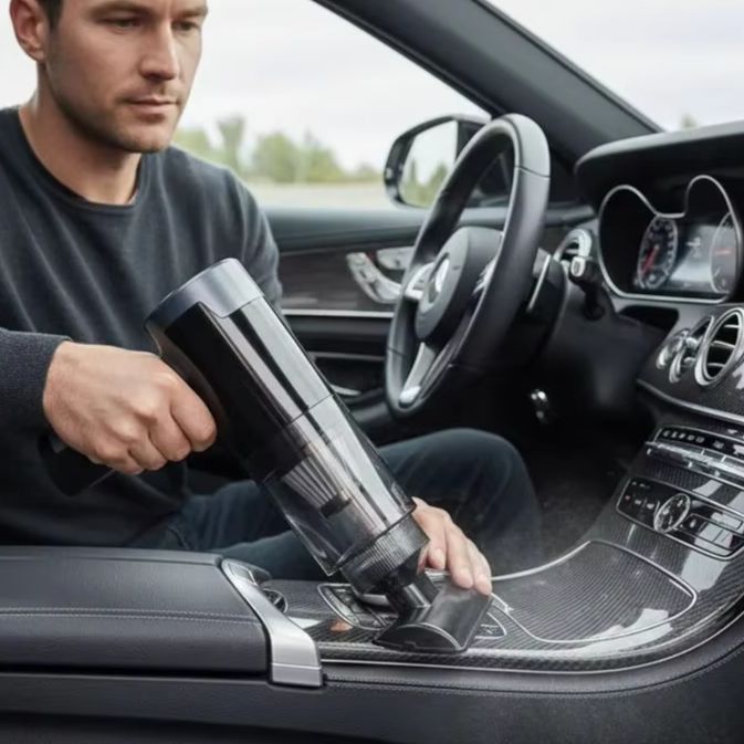 Car Vacuum Cleaner - Bezprzewodowy odkurzacz samochodowy, ręczny, mini, z