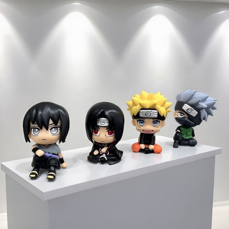 Car Accessories Parts - Figurka Naruto, urocza kreskówka, model, kawaii,