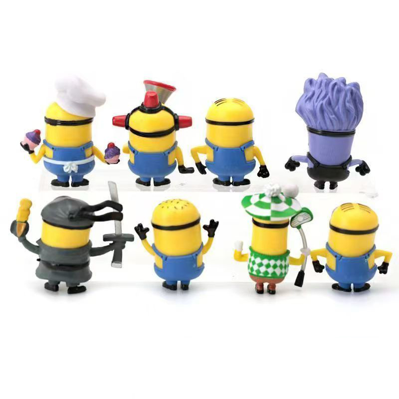 8 szt./1 zestaw 52TOYS Minionk – Car Accessories Xmas recenzja i cena