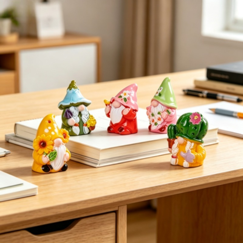 Mini 6 szt. Figurki Gnomów z Ż – Car Accessories Xmas recenzja i cena
