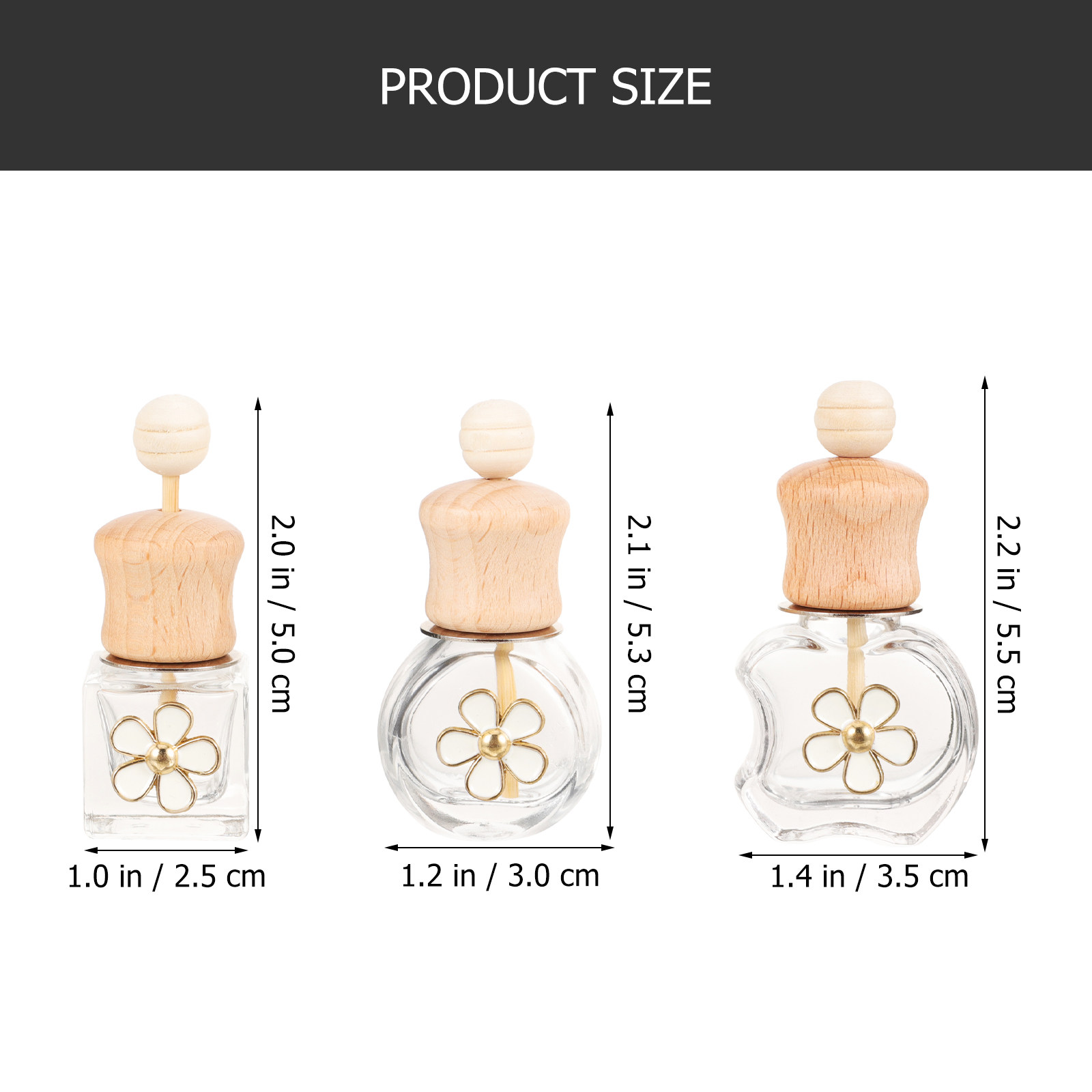 3 sztuki eleganckich, przezroc – Car Fragrance Diffuser recenzja i cena