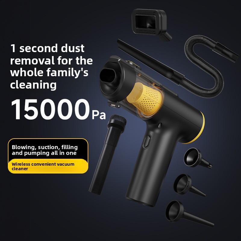 Odkurzacz samochodowy 4 w 1 z  – Car Vacuum Cleaner recenzja i cena