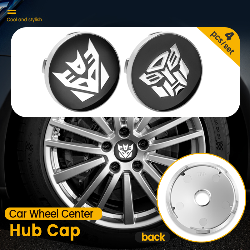 4 szt. 60mm emblematy z logo T – Car Accessories Logo recenzja i cena