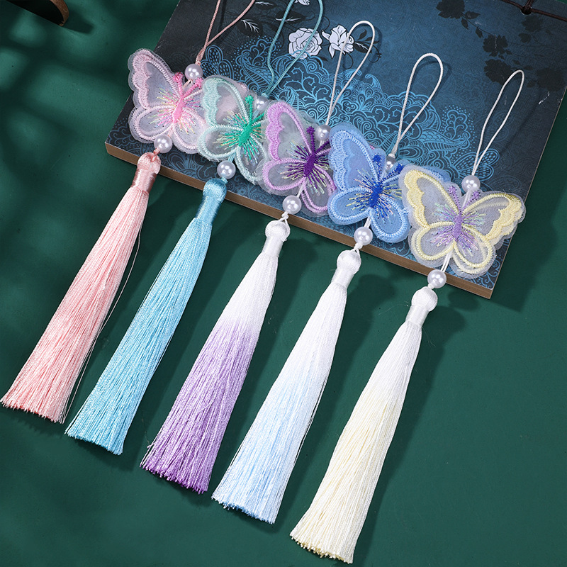 Perłowy haftowany motyl z fręd – Car Accessories Xmas recenzja i cena