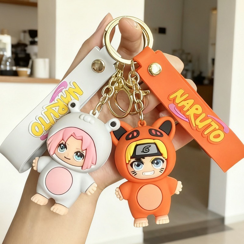 Nowy brelok z kreskówki Naruto – Car Accessories Parts recenzja i cena